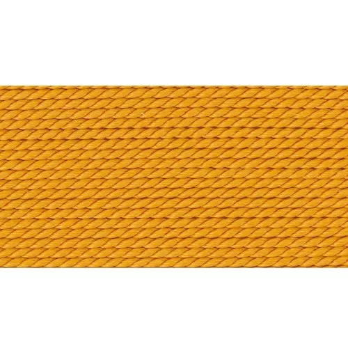 Hilo de seda de 0,70 mm - Amarillo oscuro x2m