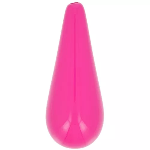 Cuenta de resina pera 40x16 mm - Fucsia x1