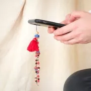 Hilo de jade - Hilo de nilon trenzado de 0,5 mm - Naranja x150m