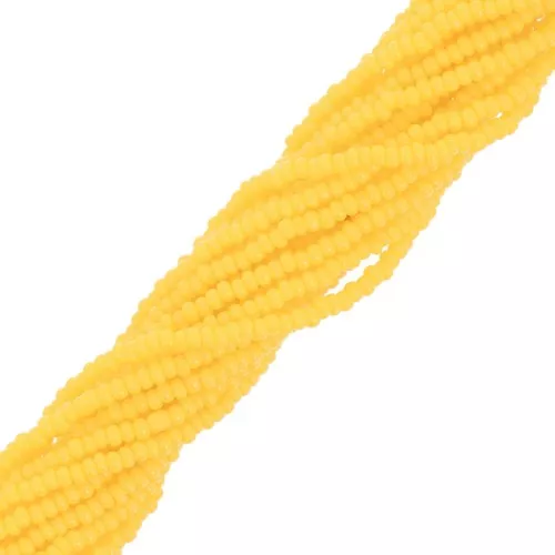 Charlottes Preciosa 13/0 - Amarillo oscuro opaco x20g