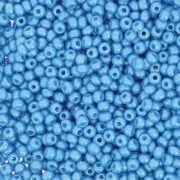 Preciosa Cuentas de rocalla 11/0 2 mm - Permalux Aguamarina x20g