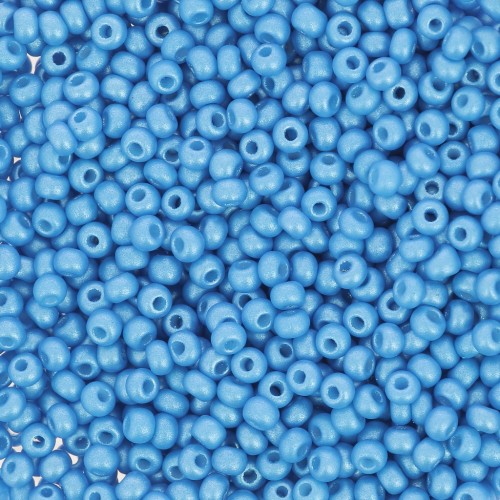 Cuentas de Rocalla Preciosa 11/0 de 2 mm - Permalux Aquamarine x20 g