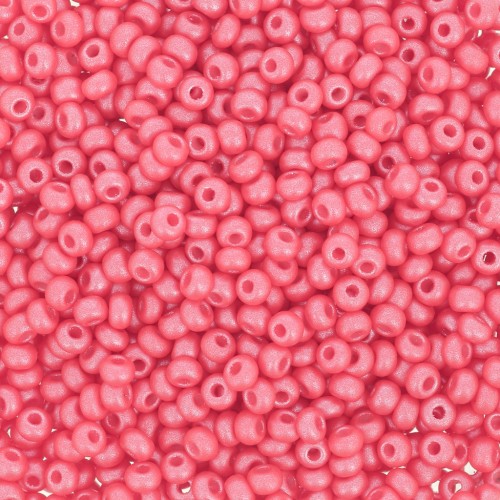 Cuentas de Rocalla Preciosa 11/0 de 2 mm - Permalux Rojo x 20 g