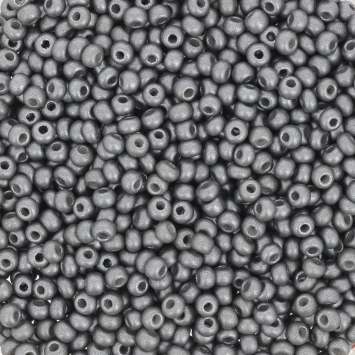 Cuentas de Rocalla Preciosa 11/0 de 2 mm - Permalux Black x 20 g