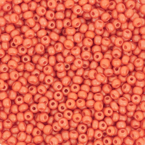 Cuentas de Rocalla Preciosa 11/0 de 2 mm - Permalux naranja x 20 g