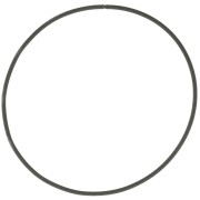 Pulsera reasa 62 mm acero inoxidable 304L Acero Inoxidable 304L Negro x1|raw }}