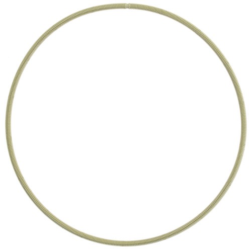 Pulsera reasa 62 mm acero inoxidable 304L caqui x1