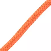 Cordón de poliéster trenzado de 5 mm - Naranja x1m