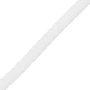Cordón de poliéster trenzado de 5 mm - Blanco x1m