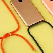 Cordón de poliéster trenzado de 5 mm - Marrón x1m