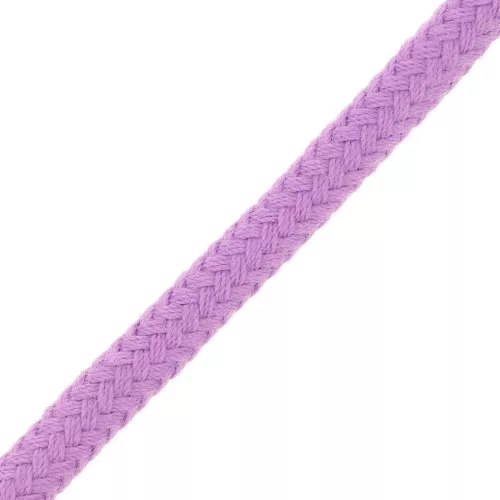 Cordón de poliéster trenzado de 5 mm - Orquídea x1m