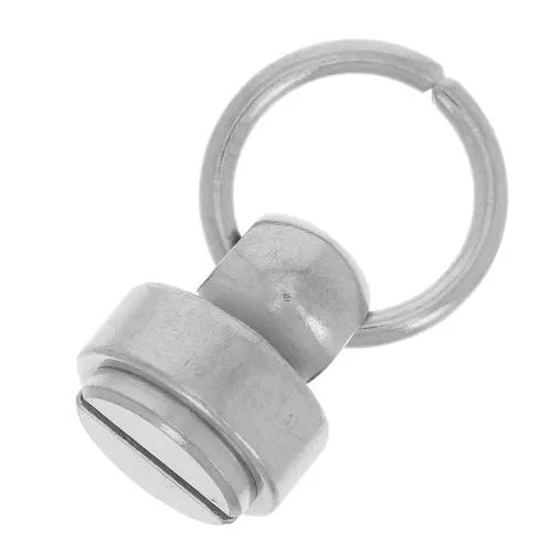 Remaches con anilla 9x8 mm para carcasa de teléfono móvil - acero inoxidable 304 x2