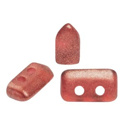 Cuentas de vidrio Piros® by Puca® 2x5 mm - Halo Cardinal x10g