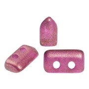 Cuentas de vidrio Piros® by Puca® 2x5 mm - Halo Fucsia x10g