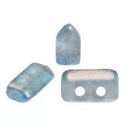 Cuentas de vidrio Piros® by Puca® 2x5 mm - Halo Sky Blue x10g