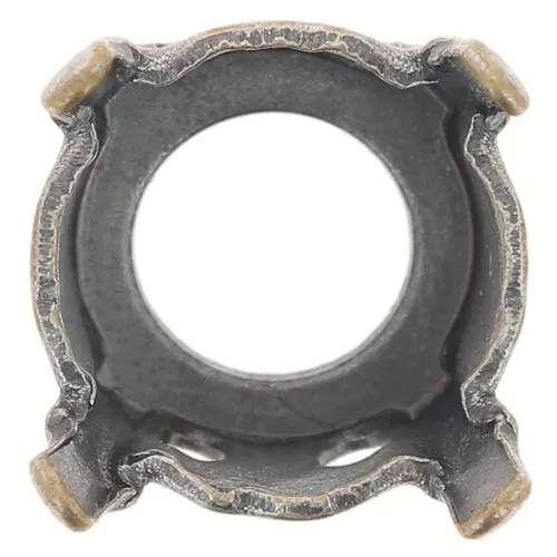 Engaste PureCrystal 1028/1088/1122 redondo 8 mm plateado antiguo