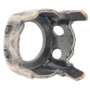 Engaste PureCrystal 1028/1088/1122 redondo 8 mm plateado antiguo