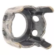 Engaste PureCrystal 1028/1088/1122 redondo 8 mm plateado antiguo