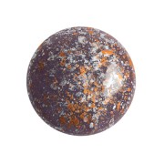 Cabujón redondo de vidrio de Puca® 18 mm - Escarcha Parma Tweedy x1|raw }}