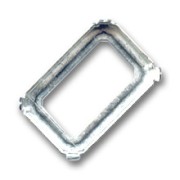 Engaste PureCrystal 4627 27x18,5 mm plateado|raw }}