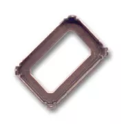 Engaste PureCrystal 4627 27x18,5 mm cobrizo