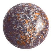 Cabujón redondo de vidrio de Puca® 25 mm - Escarcha Parma Tweedy x1|raw }}