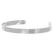 Pulsera jonc de 6x160 mm - acero inoxidable 316L x1|raw }}