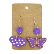 Set de 25 cortapastas de plástico polímero - Animales - Flores y Formas