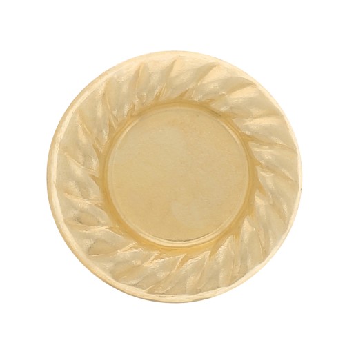 Elemento adhesivo redondo de 9 mm para cabujón de 5 mm - Gold filled x1