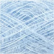 Creative Bubble - Hilo de ganchillo para esponja tawashi - Azul paloma x50g