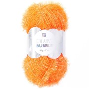 Creative Bubble - Hilo de ganchillo para esponja tawashi - Neon Apricot x50g|raw }}