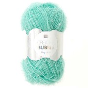Creative Bubble - Hilo de ganchillo para esponja tawashi - Aqua x50g|raw }}