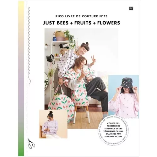 Rico Libro de Costura n°13 - Just Bees + Fruits + Flowers x1