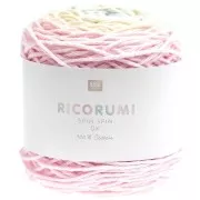Ricorumi Spin Spin algodón de Rico Design para Amigurumi - Arco iris pastel x50g