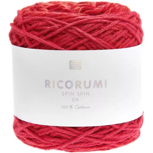 Ricorumi Spin Spin Algodón de Rico Design para Amigurumi - Rojo x50g