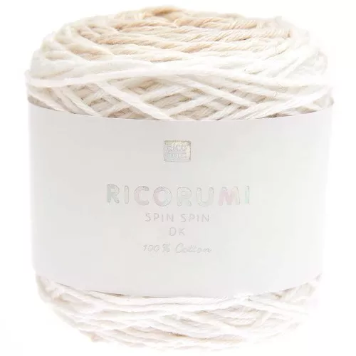 Ricorumi Spin Spin algodón de Rico Design para Amigurumi - Crudo x50g