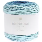 Coton Ricorumi Spin Spin par Rico Design pour Amigurumi - Bleu x50g