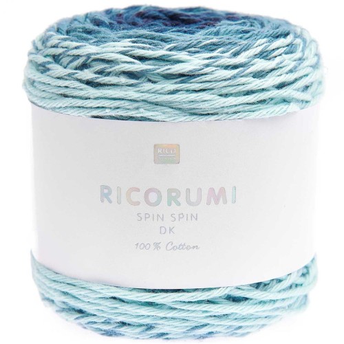 Ricorumi Spin Spin Algodón de Rico Design para Amigurumi - Azul x50g