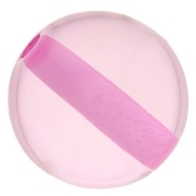 Cuentas de resina transparente 8 mm - Rosa x1|raw }}