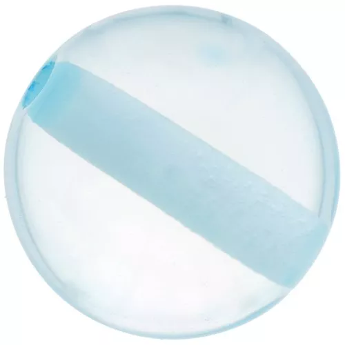Cuenta de resina transparente de 14 mm - Azul claro x1