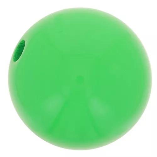 Cuenta de resina opaca 10 mm - Verde pradera x1
