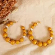 Cuenta de resina opaca 12 mm - Verde pradera x1