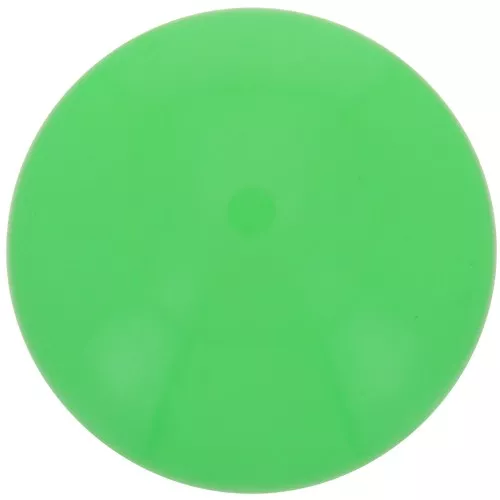 Cabujón redondo de resina opaca 14 mm - verde pradera x1