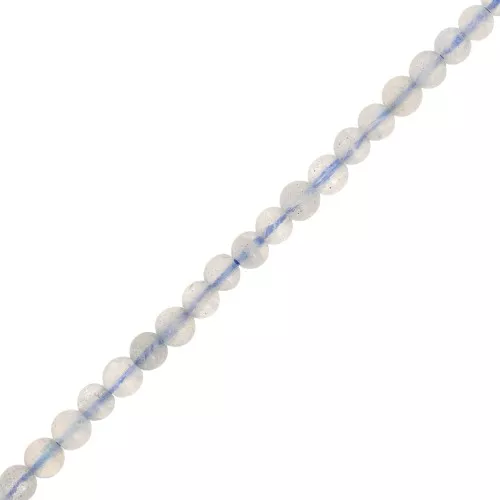 Cuenta redonda 3 mm gema - Labradorita x39cm