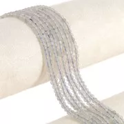 Cuenta redonda 3 mm gema - Labradorita x39cm