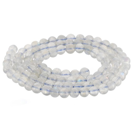 Cuenta redonda 4 mm gema - Labradorita x39cm