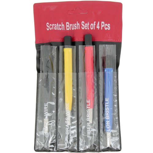 Set de 4 Scratch Brush - Beadsmith rascadores x1