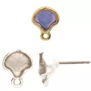 Cymbal - Clavijas para Ginko 12x10 mm - Kamares - Plata envejecida x2