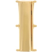Cymbal - Cierre magnético para cuentas Delica 11/0 30x13 mm Axos III Dorado con oro fino