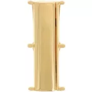 Cymbal - Cierre magnético para cuentas Delica 11/0 30x13 mm Axos III Dorado con oro fino
